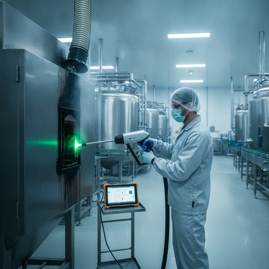 Nettoyage laser industrie agroalimentaire, guide 2026 Nettoyage laser industrie agroalimentaire, guide 2026 - nettoyage laser industrie agroalimentaire