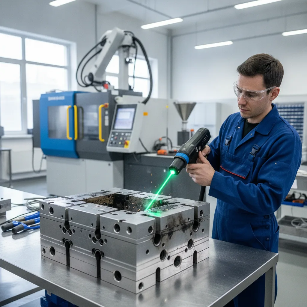 Nettoyage laser moule injection plastique, guide 2026 - nettoyage laser moule injection plastique