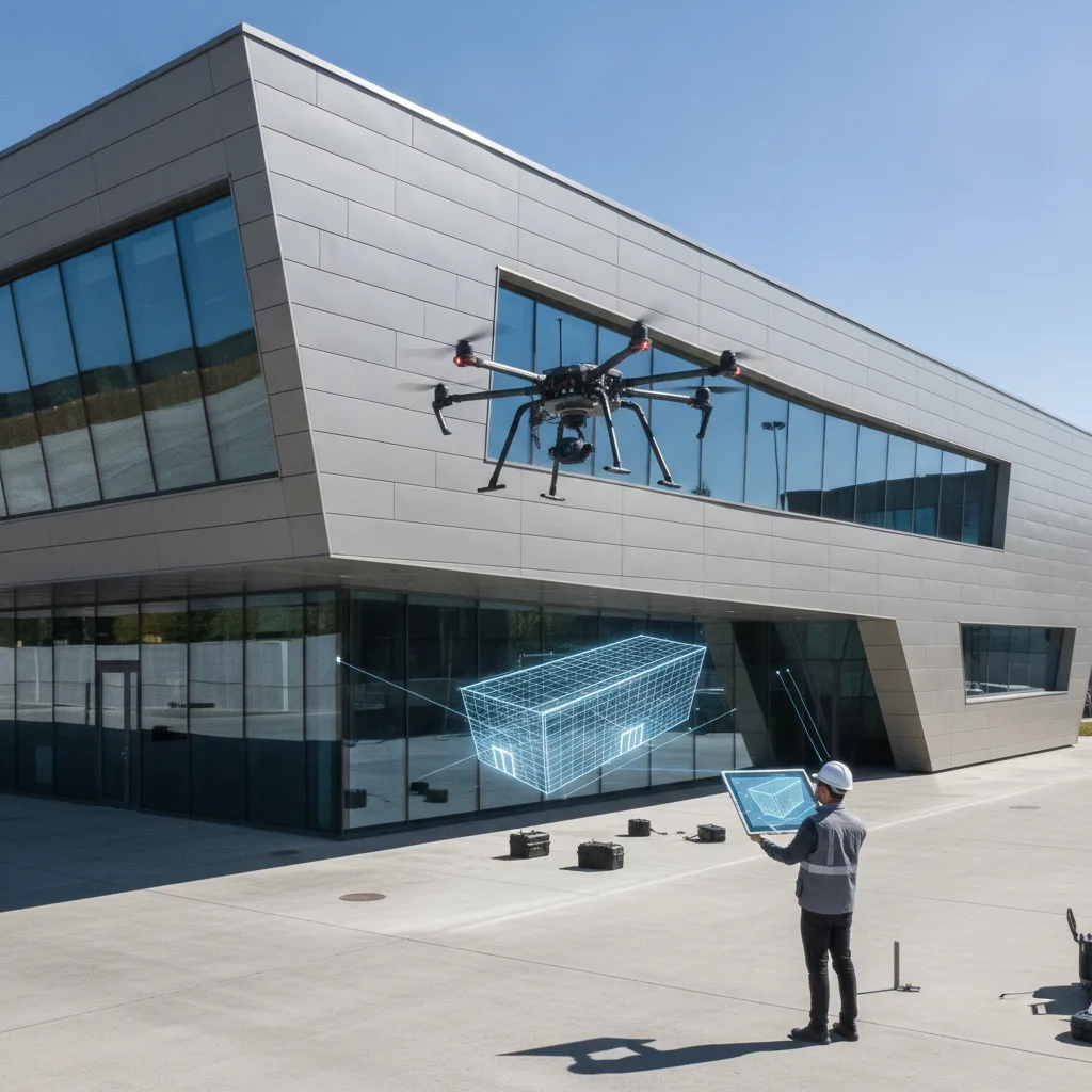 Photogrammétrie drone pour relevé de bâtiment précis 2026 Photogrammétrie drone pour relevé de bâtiment précis 2026 - photogrammetrie drone releve batiment