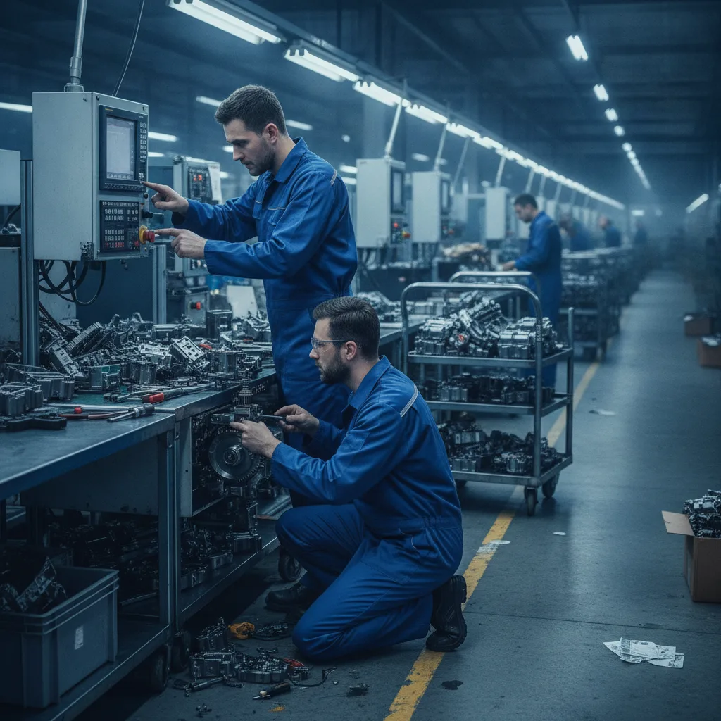 TPM total productive maintenance, mise en place en usine TPM total productive maintenance mise en place